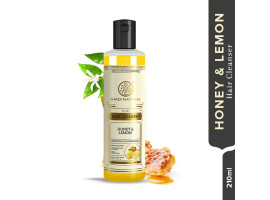 Шампунь Мед и Лимон от Перхоти, Honey & Lemon Hair Cleanser Khadi, 210 мл